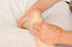 Physiotherapie am fuss