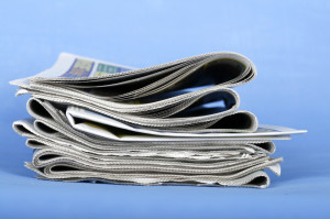 Zeitungsstapel