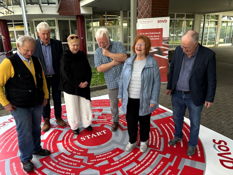 Kampagne Rentenlabyrinth