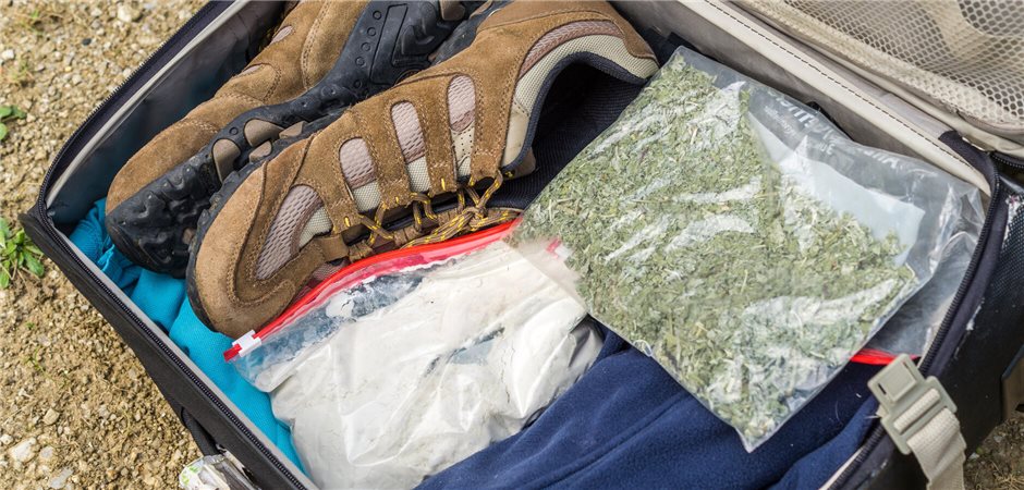 Cannabis im Koffer
