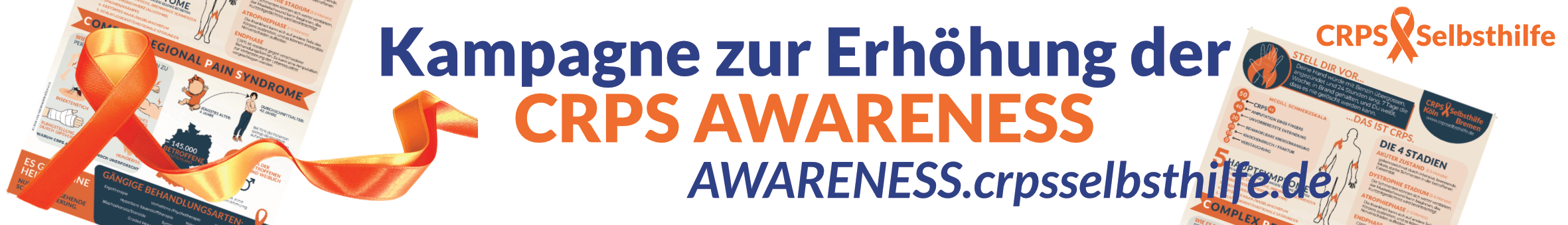 Banner CRPS Awareness Kampagne